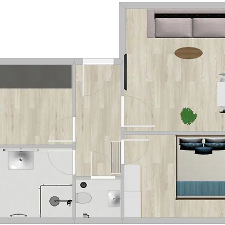 Discovair Karl14 - 65qm Inklusive Parkplatz - Zentral & Modern Mit Balkon, Netflix Eisenach